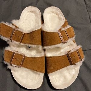 Birkenstock Arizona Shearling Lined Sandal
